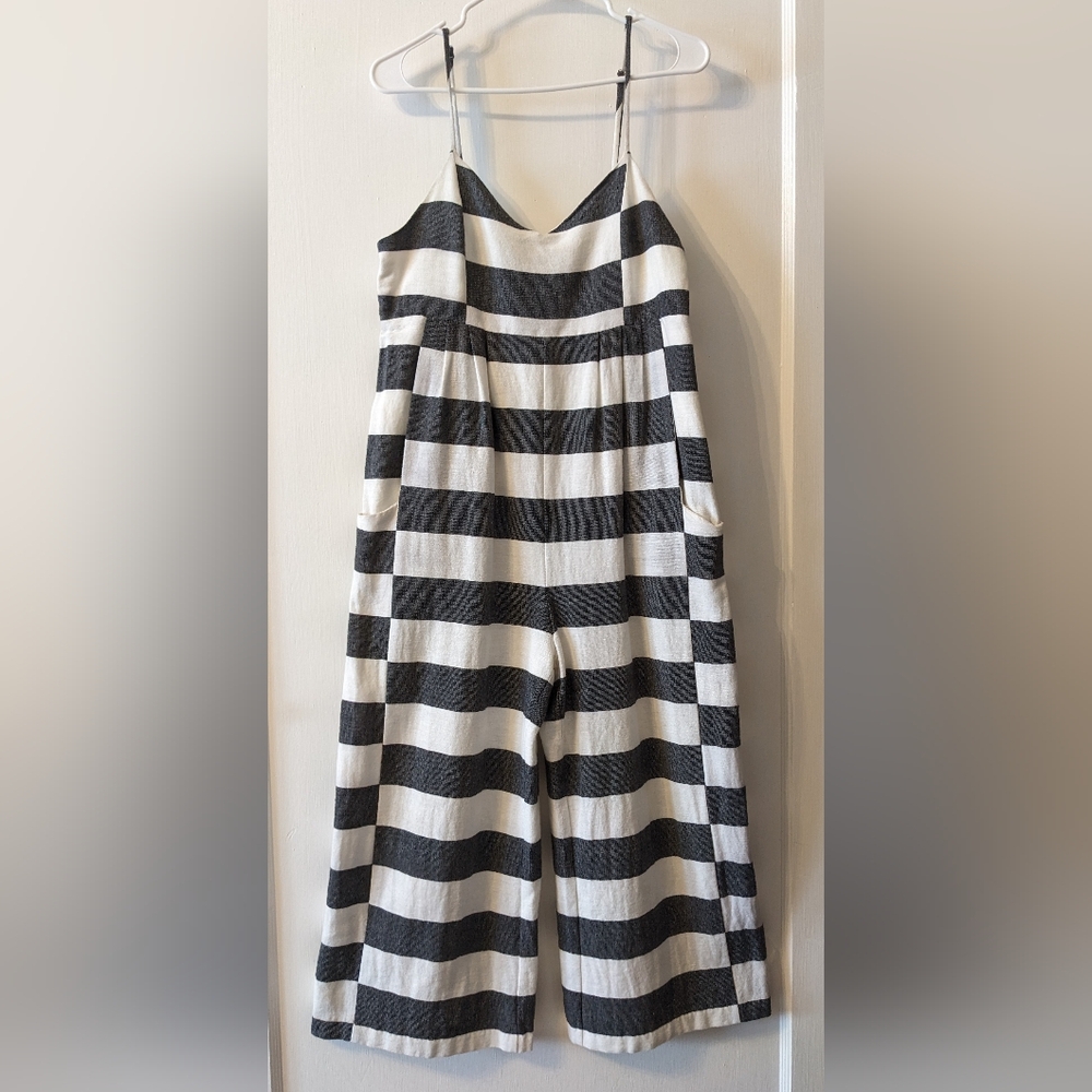 Mara Hoffman Striped Jumpsuit - 100% Cotton